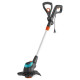GARDENA Coupe-bordures EasyCut 450/25  450W  Ø25cm  Fil RotorCut  Manche télescopique inclinable  Etrier protection  (9…