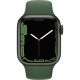 Apple Watch Series 7 GPS - 41mm - Boîtier Green Aluminium - Bracelet Clover Sport