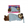 Masha & Michka - Peluche Michka Ronfleur 40 Cm - Pyjama Phosphorescent