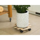 NATURE Tablette a roulettes pour plantes - Sapin - H7,4 x Ø35 cm