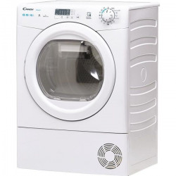 Seche-linge pompe a chaleur CANDY CSE H8A1LE-S - 8 kg - Classe A+ - Connecté - Blanc