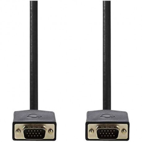 NEDIS VGA Cable - VGA Male  -  VGA Male - 2.0 m - Anthracite