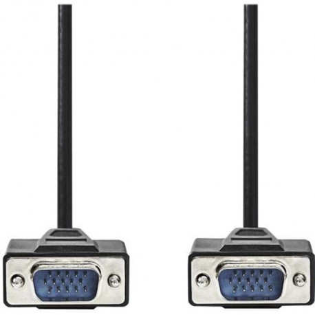 NEDIS VGA Cable - VGA Male  -  VGA Male - 10 m - Noir