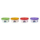Play-Doh  4 pots de Pate A Modeler Elastix - 56g chacun modele aléatoire