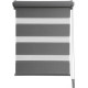 DOMDECO Store jour et nuit sans perçage - Gris anthracite - 52x190 cm