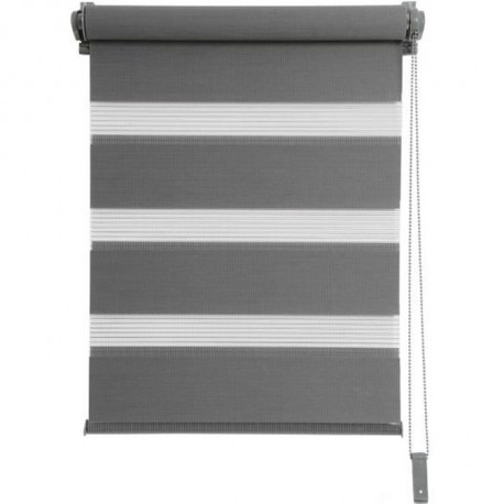 DOMDECO Store jour et nuit sans perçage - Gris anthracite - 52x190 cm