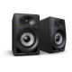 PIONEER DJ DM-40BT - Enceinte de Monitoring active compacte 42 Watts avec technologie sans fil Bluetooth 4.2  (vendu a la paire)