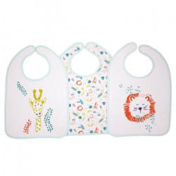 BABYCALIN Lot de 3 bavoirs 1er âge