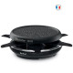 TEFAL RE12A810 Neo Deco Raclette 2en1, Appareil a raclette + grill 6 personnes, Revetement antiadhésif, Sans PBA, Fabriqué en…