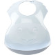 THERMOBABY Bavoir semi-rigide - Fleur bleue