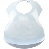 THERMOBABY Bavoir semi-rigide - Fleur bleue