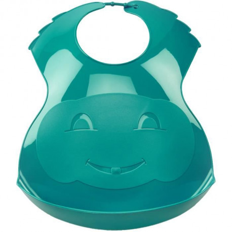 THERMOBABY Bavoir semi-rigide - Vert emeraude