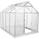 BEAU RIVAGE Serre de jardin polycarbonate 4,7 m²