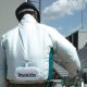 MAKITA Blouson ventilé DFJ201ZM - 14.4/ 18 V Li-Ion - Taille M