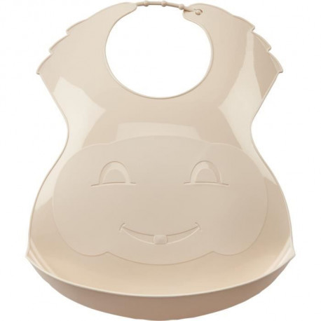 THERMOBABY Bavoir semi-rigide - Marron glacé