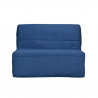 Banquette BZ - Tissu Marine - L 122 x P 101 x P 95 cm - EVA