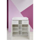 CLEVER Chambre complete bébé : lit 70*140cm + commode + armoire