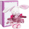 DOUDOU ET COMPAGNIE Cerise et Petit Chou - Hochet Cerise Le Lapin