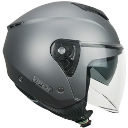CGM - Casque jet 125A - Viper Mono - Anthracite mat