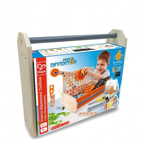 HAPE  Jeux expériences scientifiques Junior Inventor - Boîte a outils pour expériences scientifiques