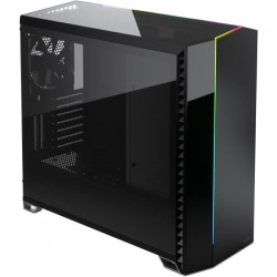 FRACTAL DESIGN BOITIER PC Vector RS - Blackout Dark TG - Noir - Verre trempé - Format ATX (FD-CA-DEF-VER1A-02)