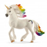 Schleich Figurine 70523 - Bayala Elf  Monde des Elves - Licorne arc-en-ciel, mâle