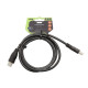 APM Cordon HDMI 4K Ethernet - Mâle/Mâle - Noir - 1,8m - Clip