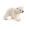 SCHLEICH Figurine 14708 - Animal sauvage - Ourson polaire, marchant