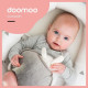 BABYMOOV Réducteur de lit Doomoo Cocoon gris