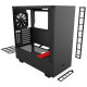 NZXT BOITIER PC H510i - Noir / Rouge - Verre trempé - Format ATX (CA-H510i-BR)