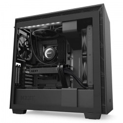 NZXT BOITIER PC H710i - Rétroéclairage RGB - Noir - Verre trempé - Format ATX (CA-H710i-B1)