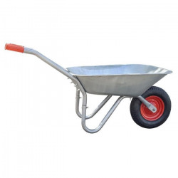 GALICO Brouette Practo Garden Capacité : 85 l - Charge max : 100 kg - Roue pneumatique