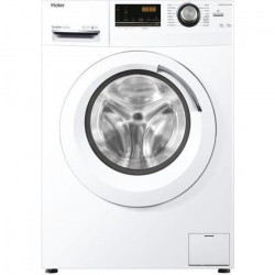 Lave-linge séchant HAIER HWD80-BP14636NFR - Lavage 8 kg / Séchage 5 kg - Induction - Vapeur - 1400 trs/min - Blanc