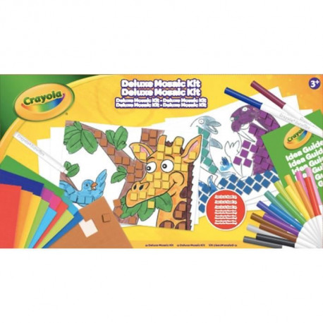 Crayola - Coffret de Mosaique  - Activités pour les enfants - Kit Crayola