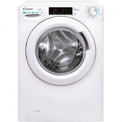 Lave-linge séchant CANDY CSWS4128TWME - Lavage 12 kg / séchage 8 kg - Induction - 1400 tours/min - Blanc