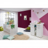 CLEVER Chambre bébé Duo : lit 70*140cm + commode