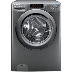 Lave-linge séchant CANDY CSWS496TWMRRE-47 - Lavage 9 kg / Séchage 6 kg - Induction - L60 cm - 1400 trs/min - Anthracite