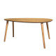 Table basse - Imitation bois - Scandinave - L 92cm x P 60cm x H 40 cm - DROP
