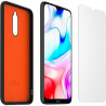 Pack Coque et Verre trempé pour Xiaomi Redmi 8 + Assurance casse durant 12 mois