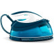 PHILIPS GC7840/20 Centrale Vapeur PerfectCare Compact - 6,5 bar -120 g/min - Effet pressing 400g - 1,5L - SteamGlide - Bleu