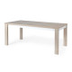 GAMI - Table avec allonge - Décor chene - L 180/240 x P 90 x H 70 cm - Made in France - OLERON