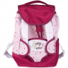 Smoby - Baby Nurse - Sac a Dos - Porte-Bébé + Porte-Biberon intégré - Pour Poupons et Poupées - Sangles Réglables