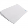 DOMIVA NOVA Plan Incliné 15° Essentiel - Pour Lit 60x120 Cm - Eponge - Perle / Blanc