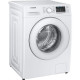 Lave-linge hublot SAMSUNG Ecobubble WW80TA046TT - 8 kg - Induction - 1400 trs/min - Blanc