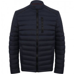 DISSIDENT Blouson Matelassé Bleu Indigo Homme