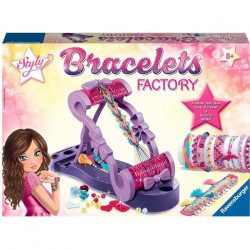 Bracelets factory - Ravensburger - Loisir créatif enfant - Coffret Complet Création d'accessoires de mode DIY - Des 8 ans