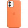 APPLE iPhone 12 mini Coque en Silicone avec MagSafe - Kumquat