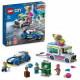 LEGO 60314 City La Course-Poursuite du Camion de Glaces, Jouet Voiture pour Enfants +5 Ans, avec Véhicule d'Interception