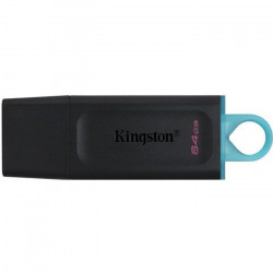 KINGSTON Clé USB DataTraveler Exodia 64GB - Avec capuchon de protection et anneaux pour porte clés