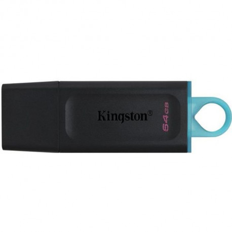 KINGSTON Clé USB DataTraveler Exodia 64GB - Avec capuchon de protection et anneaux pour porte clés
